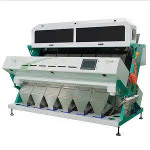 7 chutes tea color sorting machine cheaper price color sorter High standard CCD&RGB Color Selection machine for industry