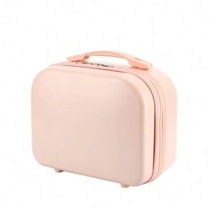 Free Sample Wholesale Hand candy color retro Luggage <b>Box</b> 4 Inch Mini Storage Bag Cosmetic Case Female Travel Case - Product Image 1