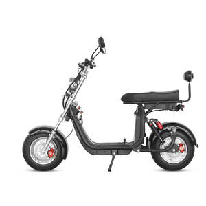 Scooter électrique Citycoco 1500W à batterie lithium 60V, autonomie 100 km, vitesse 45 km/h, cadre en acier, pneus tubeless, best-seller au Brésil - Product Image 6