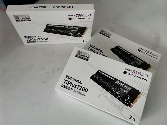 ZHITAI TiPlus7100 1TB/2TB M.2 NVMe PCIe Gen4x4 SSD 7000MB/s High-Speed Internal Solid State Drive for Desktop & Laptop Gaming PC