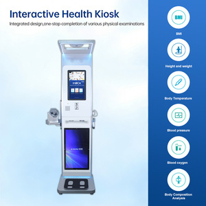 Quiosco de Signos Vitales INBCA, Solución de Control de Salud con Índice Digital, Modelo IN-I5, Pantalla Táctil LED de 22 Pulgadas, Analizador de Bioimpedancia, OEM/ODM - Product Image 4