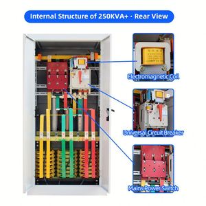 50KW 100 Amp 3-Phase <strong>Voltage</strong> Stabilizer <strong>SBW</strong> 50KVA 3-Phase <strong>Voltage</strong> Regulator for Industrial Use - Product Image 3
