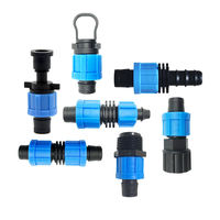 16mm goutte à goutte ruban Irrigation raccords Joint système d'irrigation goutte à goutte ruban mâle filetage connecteur raccords