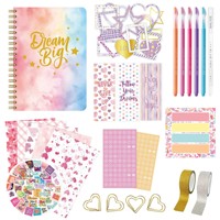 Ensemble de scrapbooking et journal personnalisé DIY 2025 avec kit d'organisation pour filles, fabriqué en Chine