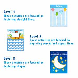 50 Cahiers d'Exercices d'Écriture avec Motifs Amusants pour Enfants et Parents – Livre Interactif pour le Contrôle du Crayon - Product Image 3