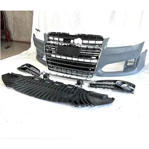 Kit carrosserie avant avec calandre pour <span class=keywords><strong>Audi</strong></span> A8 A8L, accessoires auto, <span class=keywords><strong>pièces</strong></span> détachées, de l'ancien au nouveau - Product Image 4