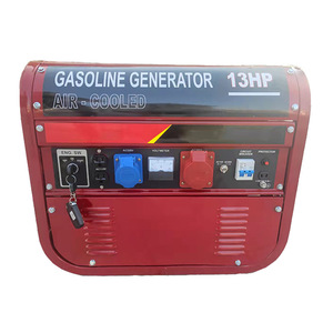 <b>Gasoline</b> <b>Generator</b> 13Hp Air Cooled Portable For Home Engineering Farmland Garden Irrigation Single Phase 110 220V - Product Image 3
