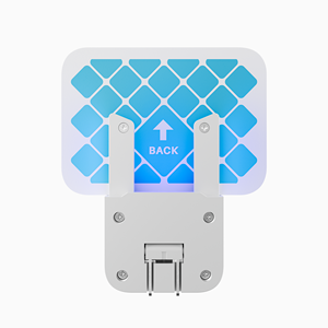 Bay côn trùng Fly Trap với UV ánh sáng keo màu xanh <span class=keywords><strong>LED</strong></span> 1 thiết bị và 5 Refill thu hút và chụp bướm đêm trong nhà Fly Catcher - Product Image 1