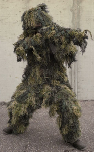 Traje Ghillie Color Desierto para Caza, Producto Forestal Duradero con Forro de Malla - Product Image 5