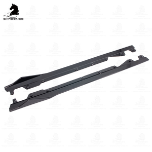 Per <span class=keywords><strong>BMW</strong></span> <span class=keywords><strong>serie</strong></span> <span class=keywords><strong>2</strong></span> M240i G42 Coupe Bodykit plastica nero lucido Carbon Look labbra anteriori diffusore posteriore minigonne laterali Spoiler Body Kit - Product Image 4