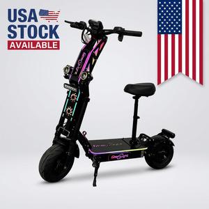 Scooter Eléctrico de Alta Velocidad 55-75MPH, 72V 10000W 35AH, Doble Motor, Plegable, Geofought G14 para Adultos con APP, Envío Inmediato desde EE. UU. - Product Image 1