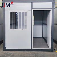Maison préfabriquée pliable en acier portable de 20 pieds JJM Factory pour hôtel, hôpital, appartement, bureau, villa