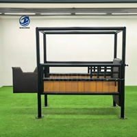 Fournisseur d'usine – Écurie de retenue robuste pour chevaux de marque Tianyun, en métal galvanisé, construction en bambou, design portable, sur mesure