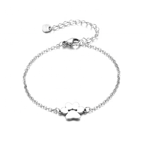 צלב-גבול diy חיית מחמד בסגנון נירוסטה pvd מצופה זהב 18k הדפס שם חרוט תליון יוניסקס צמיד שם תליון יוניסקס - Product Image 4