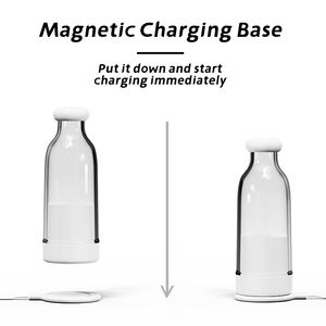 Tiktok Venda Quente BPA Livre À Prova De Vazamento Multifuncional Portátil Mini Liquidificador Elétrico Food Grade Plástico USB Frutas Juicer - Product Image 6