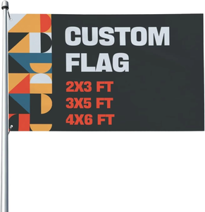 Заводской изготовленный на заказ 3 Х5 футов флаг дружбы США и Мексики черный флаг 3 Х5 футов сад Баннер для помещений на открытом воздухе идеальное украшение - Product Image 3