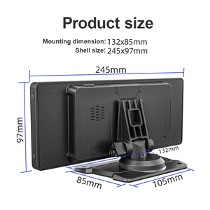 Unidad principal MP5 portátil para coche de 10,26 pulgadas, pantalla táctil IPS Carplay, juego de coche inalámbrico, navegación automática Android con Control de voz - Product Image 4
