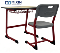Meubles scolaires en gros, fabricant de bureaux et chaises d'élève pour salles de classe, structure métallique simple, confortable, en MDF, ensembles scolaires modernes