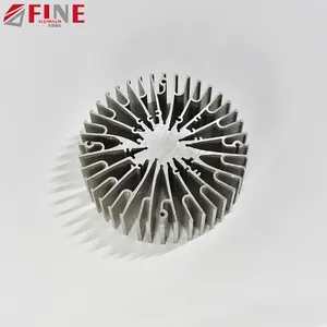 6061 6005 Extruded Cnc Machining Aluminium Heatsink Extrusion Profiles LED Aluminum Alloy Heat Sink