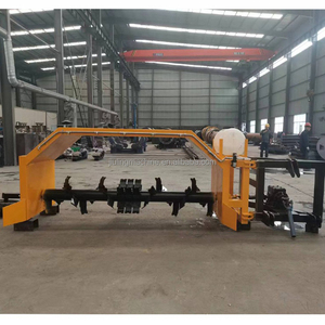 Máquina volteadora de compost remolcada por tractor de alta capacidad, máquina para hacer fertilizante orgánico con <span class=keywords><strong>motor</strong></span>, fácil operación - Product Image 6