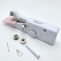 Outils de bricolage Mini machine à coudre à point unique multifonctionnelle portable et sans fil pour tissu