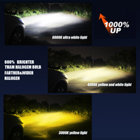 Kit de Conversión de Faros LED V11S H4 H7 H11, Lámpara de Coche Súper Brillante de Alta Potencia, Solución de Actualización de Iluminación Automotriz