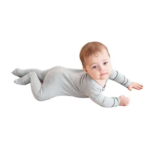 Lvkiss新生儿冬装0-12个月婴儿外出服装保暖婴儿连身衣