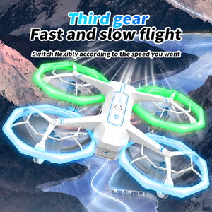 โดรนจิ๋ว SJY-871 รุ่นใหม่ล่าสุดปี 2026 ควอดคอปเตอร์พร้อมไฟ LED หมุนได้ 360 องศา สวิตช์ไฟ โหมด Headless บินได้สามระดับความเร็ว - Product Image 6