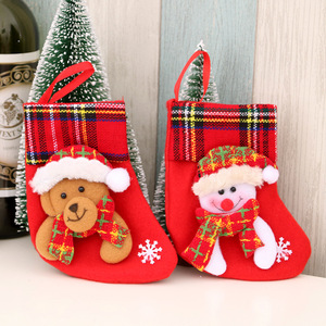 Decoraciones navideñas, calcetines de Papá Noel, adornos para árboles de Navidad, calcetines navideños, bolsas de regalo, bolsas de regalo de Navidad - Product Image 4