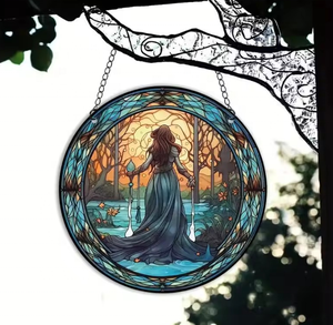 家庭と庭のためのカラフルな窓装飾天然生クリスタル装飾とサンキャッチャー - Product Image 4