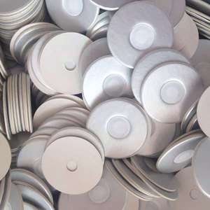 Joint en feuille d'aluminium ventilé, imperméable, anti-poussière et perméable au <span class=keywords><strong>gaz</strong></span> à bas prix et faible MOQ <span class=keywords><strong>pour</strong></span> <span class=keywords><strong>bouteille</strong></span> en plastique HDPE <span class=keywords><strong>pour</strong></span> produits chimiques - Product Image 2