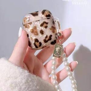 Nouveau Style coréen Ins motif léopard étui de protection souple pour Bluetooth 2nd écouteur et <span class=keywords><strong>Airpods3</strong></span> <span class=keywords><strong>Pro</strong></span> casque accessoires - Product Image 3