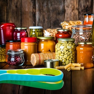 Gloway phổ biến hình bầu đầy màu sắc đa chức năng chai có thể mở viêm khớp Jar nắp mở cho bất cứ ai có sức mạnh thấp - Product Image 5