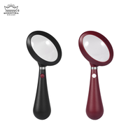 Wholesale GUANYIDA 60x35mm LED Magnifier Handheld Reading Glass Oval Acrylic Lens Factory Price