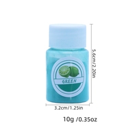Poudre de mica Timesrui 20 couleurs 7g/flacon, pigment nacré, colorant pour savon, résine, argile polymère, coloration non toxique, poudre scintillante inorganique