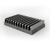 Support de téléphone Sipolar à 11 emplacements, organiseur multi-appareils pour smartphones et tablettes