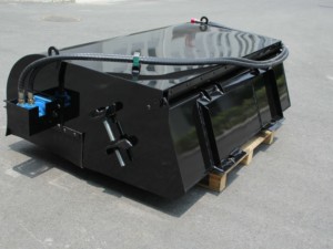 TAEKKO Pick Up Sweeper Bucket Heavy Duty Skid Steer Loader <strong>mini</strong> <strong>excavator</strong> <strong>Attachments</strong> For Road Cleaning - Product Image 4