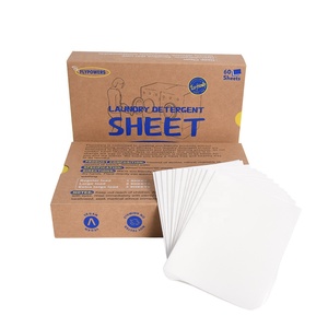 Flypowers Super Concentrated Plant Extract Laundry <strong>Detergent</strong> Scented Bio Dissolve Eco Friendly Laundry <strong>Detergent</strong> Sheets - Product Image 1