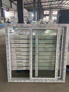 Top Selling Hot Insulation and Soundproof Sliding <strong>Window</strong> and PVC <strong>UPVC</strong> Vinyl <strong>Profile</strong> <strong>Windows</strong> With Double Tempered Glass - Product Image 6