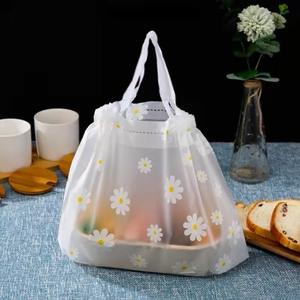 Sacs à cordon en <span class=keywords><strong>plastique</strong></span> imprimés personnalisés pour marmite chaude à emporter interdictions <span class=keywords><strong>de</strong></span> livraison <span class=keywords><strong>de</strong></span> nourriture cuisine asiatique - Product Image 3