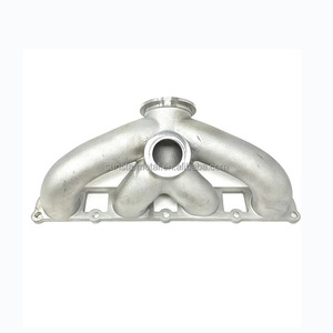 Tùy chỉnh hợp kim thép không gỉ dễ uốn sắt bộ phận tăng áp xả tuabin nhà ở đầu tư cát đúc OEM - Product Image 3