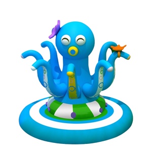 <span class=keywords><strong>Pieuvre</strong></span> jeux de divertissement pour enfants, jeu doux, carrousel électrique, équipement de jouets pour enfants, aire de jeux intérieure - Product Image 1