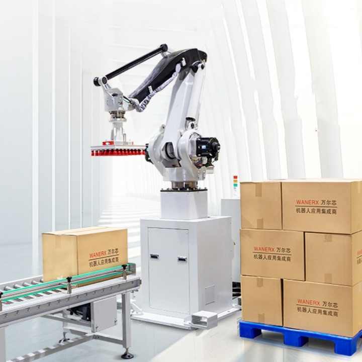50kg Electric Robotic Palletizer for Automatic Carton Handling in ...
