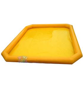 XIXI JOUETS Piscines d'eau rondes gonflables en PVC de 0.9mm durables personnalisées bon marché, piscines gonflables pour parcs aquatiques terrestres - Product Image 2