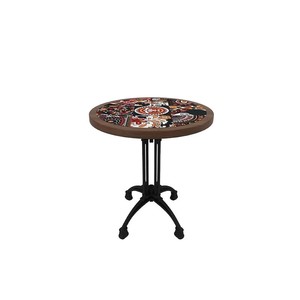 Retro Style Coffee Shop Table And Chair <b>Set</b> For Western Restaurants Dessert Shops Bakeries Hong Kong Tea Houses - Product Image 5