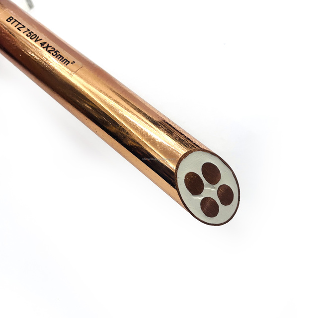 Professional Standard Seamless Copper Pipe Sheath Mineral Insulation Fire Resistant Power Cable Industrial Use