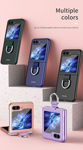 Étui rigide pliable avec anneau de maintien pour Samsung Galaxy Z Flip 6 5 <span class=keywords><strong>4</strong></span> 3 - Product Image 5