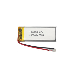 402050 Lipoバッテリー3.7V 380mAh充電式リチウムポリマーバッテリーAkku - Product Image 1