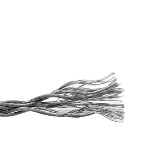 7x7 Hot Dipped Galvanized Steel Aircraft Cable Diameter 1.6mm Wire Rope
