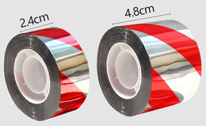 Paquete de 10 cintas repelentes de pájaros de fábrica para Manzano, cinta reflectante repelente de pájaros para viñedo, tira intermitente para exteriores - Product Image 6